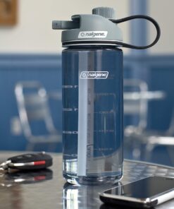 Nalgene Tritan 20oz MultiDrink BPA-Free Water Bottle, Blue Clear 11 71jjLNyzzDL