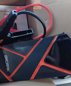 BRORAK Car Jump Starter Battery Pack, 1500A Jump Box for Car Battery Jump Starter, 12V Portable Jump Starter (Up to 7.0L Gas & 4.0L Diesel) Jump Pack with 3 Modes Flashlight and Jumper Cables 37 71jk1CqI4YL