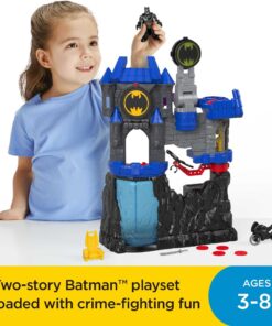 Alternative view of Fisher-Price Imaginext DC Super Friends Batman Toy,Wayne Manor Batcave Playset with Batman Figure & Accessories (Amazon Exclusive)