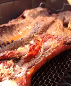 GRILLHOGS 18" Basting Mop - BBQ Mop Brushes for Sauce, Extra-Absorbent Double Head, Ergonomic Durable Natural Oak Handle, BBQ Grill Brush & Sauce Brush 17 71jnP3ZFL