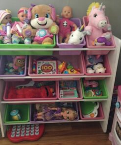 HoneyCanDo Kids Toy Storage Organizer With Bins, Pastel 40 71jnkhuhRIL