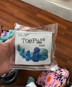 DR. JK- ToePal Gel Toe Separator, Narrow, 1 Pair, Toe Spacers, Toe Straightener, Hammer Toe Straightener, Toe Spreader, Toe Stretcher, Toe Corrector for Women and Men, Bunion Corrector 16 71joLAF73nL