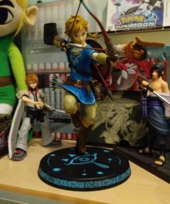 First 4 Figures The Legend of Zelda: Breath of The Wild: Link Figure, Blue Standard 33 71joT8L75tL