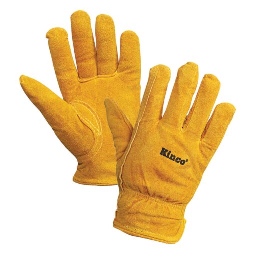 Kinco Kids Work Glove Ages 8-12, Suede Cowhide 1