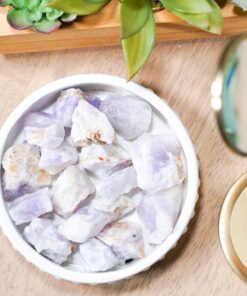 Alternative view of Crystal Allies 1 Pound Bulk Rough Amethyst Reiki Crystal Healing Stones Large 1" from Brazil Brazil Amethyst 1 LB