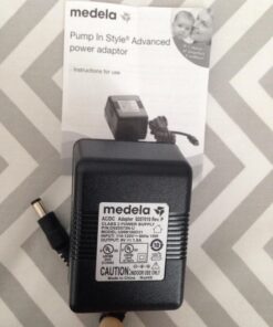 Medela Breast Pump Power Supply Cord, 9 Volt Power Adaptor, Authentic Medela Spare Part for 9V Pump in Style Breastpumps 15 71jpkpSL48L