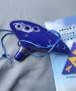 Deekec Zelda Ocarina 12 Hole Alto C with Song Book (Songs From the Legend of Zelda) with Display Stand Protective Bag Blue 30 71jq6IX5BPL