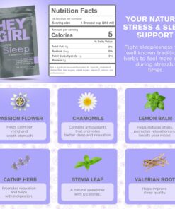 Alternative view of Sleep Tea for Bedtime - Calming Sleepytime Herbal Tea w/Valerian Root, Chamomile, Passion Flower, Lemon Balm - Relaxing Natural Nighty Night Sleeping Tea - Relaxation Self Care Gifts for Women 1