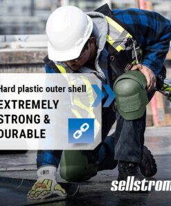 Sellstrom Ultra Flex III KneePro Knee Pads for Construction, Gardening, Flooring - Pro Protection & Comfort for Men & Women (Multiple Colors),Green Green Knee Pad 10 71jrAULtYqL