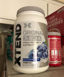 XTEND Original BCAA Powder Blue Raspberry Ice | Sugar Free Post Workout Muscle Recovery Drink with Amino Acids | 7g BCAAs for Men & Women | 90 Servings 90 Servings (Pack of 1) 24 71jroSiqehL 1