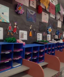 Bankers Box Classroom 9 Compartment Cubby Storage 16"H x 28 1/4"W x 13"D (3380701) , Blue 32 71jrve0EvSL