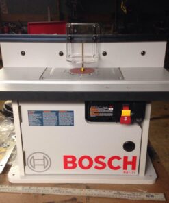 BOSCH RA1171 25-1/2 in. x 15-7/8 in. Benchtop Laminated MDF Top Cabinet Style Router Table with 2 Dust Collection Ports 56 71js1zVO16L