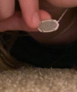 Kendra Scott Elisa Pendant Necklace for Women, Fashion Jewelry, 14k Gold-Plated GOLD - IRIDESCENT DRUSY 45 71jsKLS4 xL