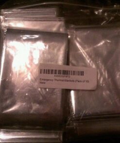 Kangaroo Emergency Thermal Blankets (Pack of 10) Original Version 23 71jsV nCl1L