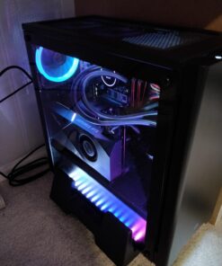 Empowered PC Sentinel Gaming Desktop - NVIDIA GeForce RTX 3070 (> 4060 Ti), Intel 24-Core i9-14900KF, 32GB DDR5 RAM, 512GB NVMe + 2TB HDD, WiFi 6, Windows 11-360mm Liquid Cooled Tower Gamer Computer RTX 3070 | 32GB | 512GB NVMe + 2TB HDD 20 71jt0kZotL
