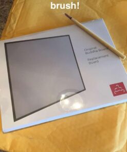 The Original Buddha Board Art Set: Water Painting w/ Bamboo Brush & Stand for Mindfulness Meditation – Inkless Drawing Board - Painting & Art Supplies – Ideal Relaxation Gifts for Women or Men 43 71jtnNaT43L