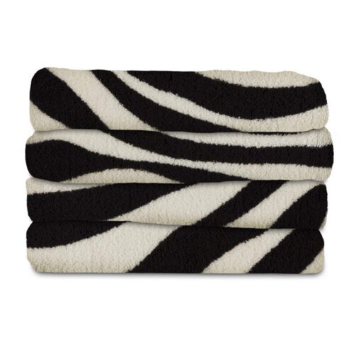 Sunbeam Heated Throw Blanket | Microplush, 3 Heat Settings, Zebra - TSM8TP-R901-25B00