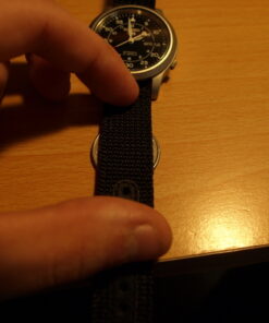 SEIKO Men's SNK809 5 Automatic Stainless Steel Watch with Black Canvas Strap 72 71jumw4M1lL