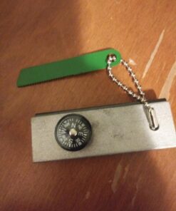 SE Waterproof Magnesium Firestarter Kit - Compact 2-in-1 Fire Starter with Flint, Serrated Striker, and Detachable Chain for Camping, Hiking, Survival, and Emergency Preparedness FS374 3" x 1" 30 71jwAaS9LpL