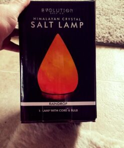 Evolution Salt - Raindrop Crystal Himalayan Salt Lamp 4-5 lbs 9 71jx40K4cVL