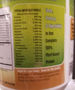 PlantFusion Complete Vegan Protein Powder - Plant Based Protein Powder With BCAAs, Digestive Enzymes and Pea Protein - Keto, Gluten Free, Soy Free, Non-Dairy, No Sugar, Non-GMO - Vanilla Bean 2 lb 30 Servings (Pack of 1) 43 71jxE2O9oLL