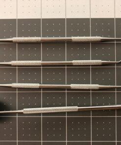 Dental Hygiene Kit - Calculus & Plaque Remover Dental Tool Set - Stainless Steel Tarter Scraper, Tooth Pick, and Mouth Mirror - Dentist Instrument Set for Teeth Cleaning (Blue) Blue 56 71jyLHGNVaL