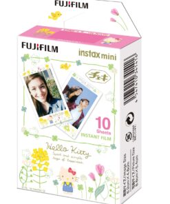 FUJIFILM Instax Mini KITTY3 WW 1 Film for Instax Instant Camera, 10 pc, Pattern: Kitty 13 71jyulDdheL