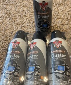 Falcon Dust-Off Electronics Compressed Gas Duster 10 Oz (4 Pack) 10 71jzKc27zqL