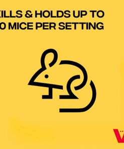 Victor M260 Indoor Multi-Kill Humane Electronic Mouse Trap - No Touch, No See Electronic Instant Kill Mouse Trap – Kills & Holds Up to 10 Mice Per Setting 1 Trap 18 71jztEdJRoL