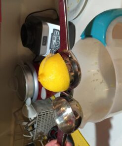 Chef's Star Lemon Squeezer Stainless Steel Citrus Juicer - Large Fruit Squeezer for Drinks - Rust-proof Juice Press, Non-Slip Manual Hand Juicer, Ideal for Juicing Lemons, Limes, Small Oranges 27 71k 2YdEGPL