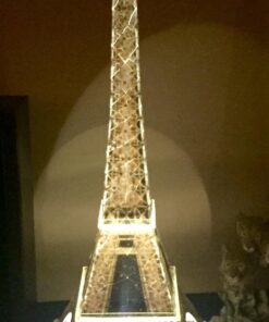 Ravensburger Eiffel Tower - Night Edition - 216 Piece 3D Jigsaw Puzzle for Kids and Adults - Easy Click Technology Means Pieces Fit Together Perfectly 44 71k NNwZ 5L