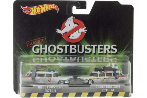 Hot Wheels, Classic Ghostbusters Ecto-1 and Ecto-1A Die-Cast Vehicle 2-Pack