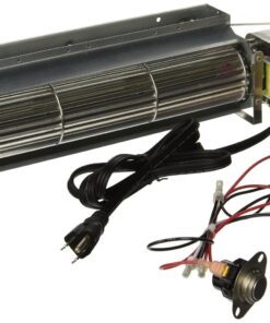 Tjernlund FB15DLX Fireplace Blower Motor with Speed Control & Adjustable Thermal Switch, 160 CFM, 15