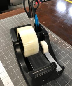 Officemate Heavy Duty Weighted 2-in-1 Tape Dispenser, Recycled,Black (96660) 31 71k0tt7BfgL