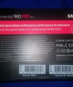 Samsung 960 PRO NVMe M.2 512GB SSD (MZ-V6P512BW) 512 GB 49 71k1FJglicL