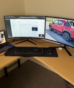 USB C Docking Station Dual Monitor for MacBook Pro/Air, 13-in-2 Triple Display Laptop USB-C Hub, Type C Dock with 2 4K HDMI, VGA, PD3.0, 7 USB, RJ45, 3.5mm Audio 39 71k1T0to4KL