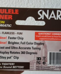 Snark SN6X Clip-On Tuner for Ukulele (Current Model) 1.8 x 1.8 x 3.5 inches Snark SN6X Guitar Tuner 50 71k1bC0kQqL