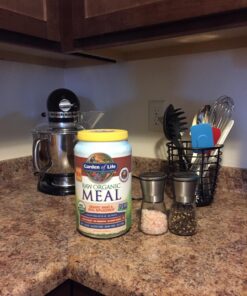 Garden of Life Vegan Protein Powder - Raw Organic Meal Replacement Shakes - Vanilla Chai - Pea Protein, Greens and Probiotics for Women and Men, Plant Based Dairy Free All in One Shake, 28 Servings 2 Pound (Pack of 1) 23 71k1kGoEgVL