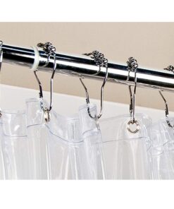 Shower Curtain Hooks 12 Piece Rings Stainless Steel Rustproof Friction Free Gliding 1 Sets of 12 Hooks , Value Pack 43 71k1lY7scYL