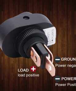 COONLINE 12V 30A Toggle Switch Rocker Switch Waterproof LED Blue Green Yellow Red Lighted 3P SPST On-Off Control for Car Truck Boat Marine Auto Motorcycle 4Pcs Colorful 12 71k1zIgFmXS