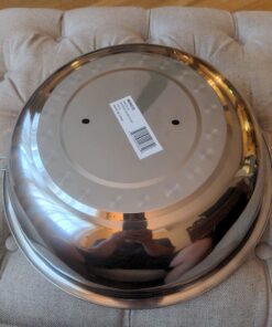 Winco WKCS-14 Stainless Steel Wok Cover, 13-3/4-Inch 14 Inch 27 71k2FEV1thL