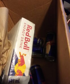 Red Bull Energy Drink 20 Fl Oz (Pack of 12) Red Bull 20 Ounce 12pk 32 71k3 2fuilL