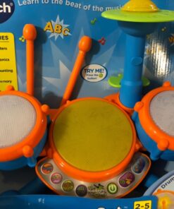 VTech KidiBeats Kids Drum Set, Orange Standard Packaging 41 71k30mf2uRL
