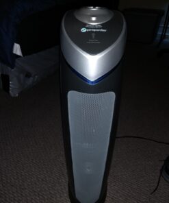 GermGuardian Air Purifier with HEPA 13 Filter, Removes 99.97% of Pollutants, Covers Large Room up to 915 Sq. Foot Room in 1 Hr, UV-C Light Helps Reduce Germs, Zero Ozone Verified, 28", Gray, AC5000E 60 71k30xeWPbL