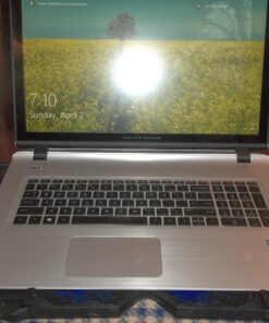 Tree New Bee High Performance Gaming Laptop Cooling Pad for 15.6-17-Inch Laptops with (4 Fans) Four 120mm Fans at 1200 RPM, Black (TNB-K0025) K25 with 4 Fans 79 71k3Qg3U8IL