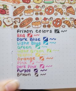 Pilot Frixion Colors Erasable Marker - 12 Color set /Value set Which Attached the Eraser Only for Friction 1-Pack 45 71k43KmTN L