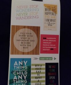 Me & My Big Ideas PPS-37 Pocket Pages Stickers 6 Sheets/Pkg-Love Yourself Original Version 50 71k4E5ozrBL