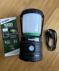 ENERGIZER LED Camping Lantern X1000, Bright and Rugged Tent Light, Water Resistant Lantern for Camping, Hiking, Fishing, Emergency (USB Cable Included) 50 71k4KcSzWfL