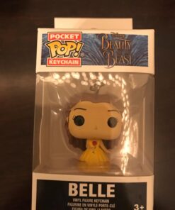 Funko Pop Keychain: Beauty & The Beast Yellow Gown Belle Toy Figure 15 71k5BRVrj4L