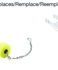 Kohler (BLUE PART GP85160 FLAPPER WITH FLOAT), 2 1 Count (Pack of 1) 20 71k5o9qLjlL